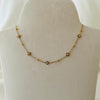 Pearl Blossom Necklace with Earrings