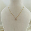 Twin Leaves Necklace