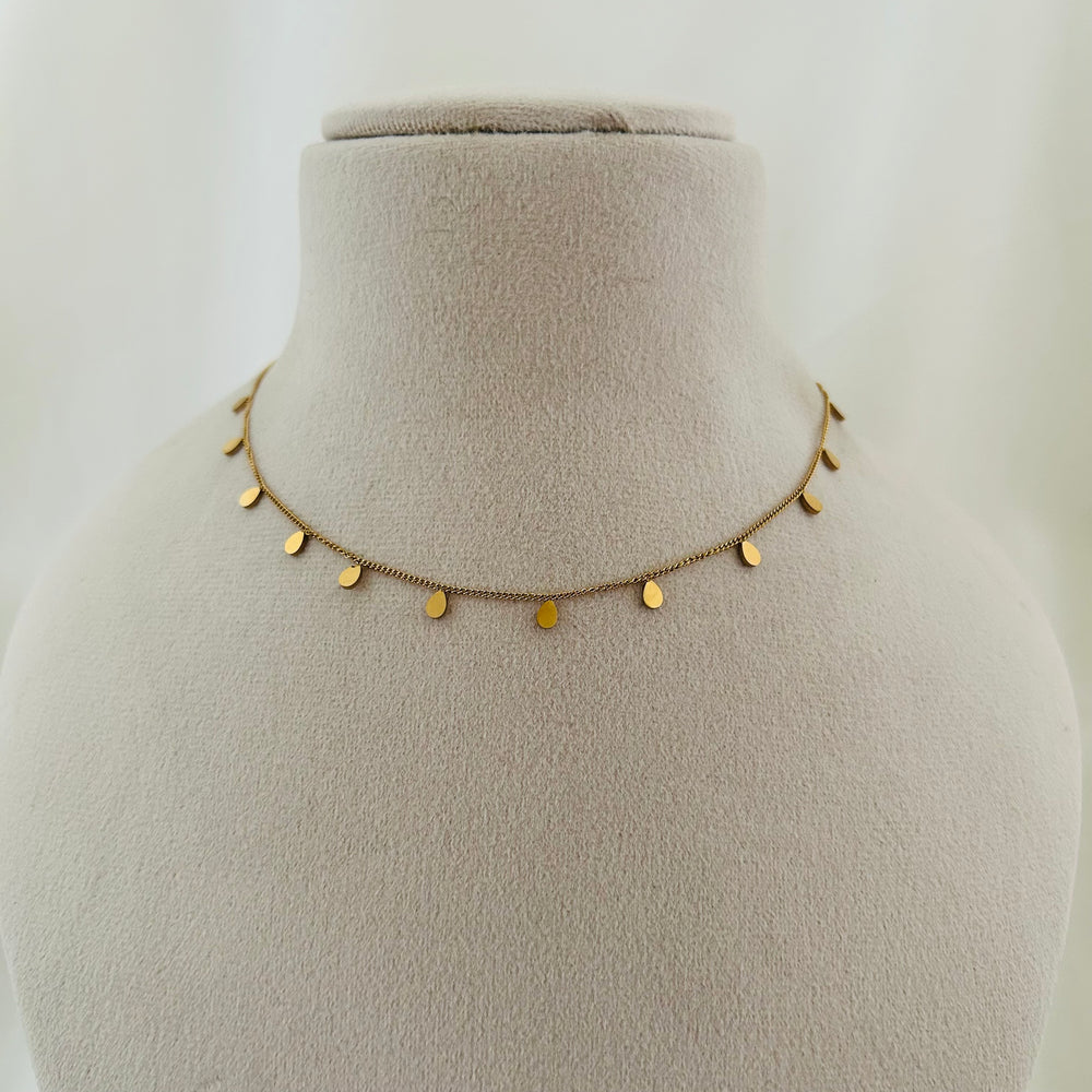 Drop Charm Necklace
