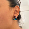 Colorful Sparkle Stud Earrings