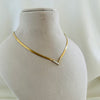 Golden V Necklace