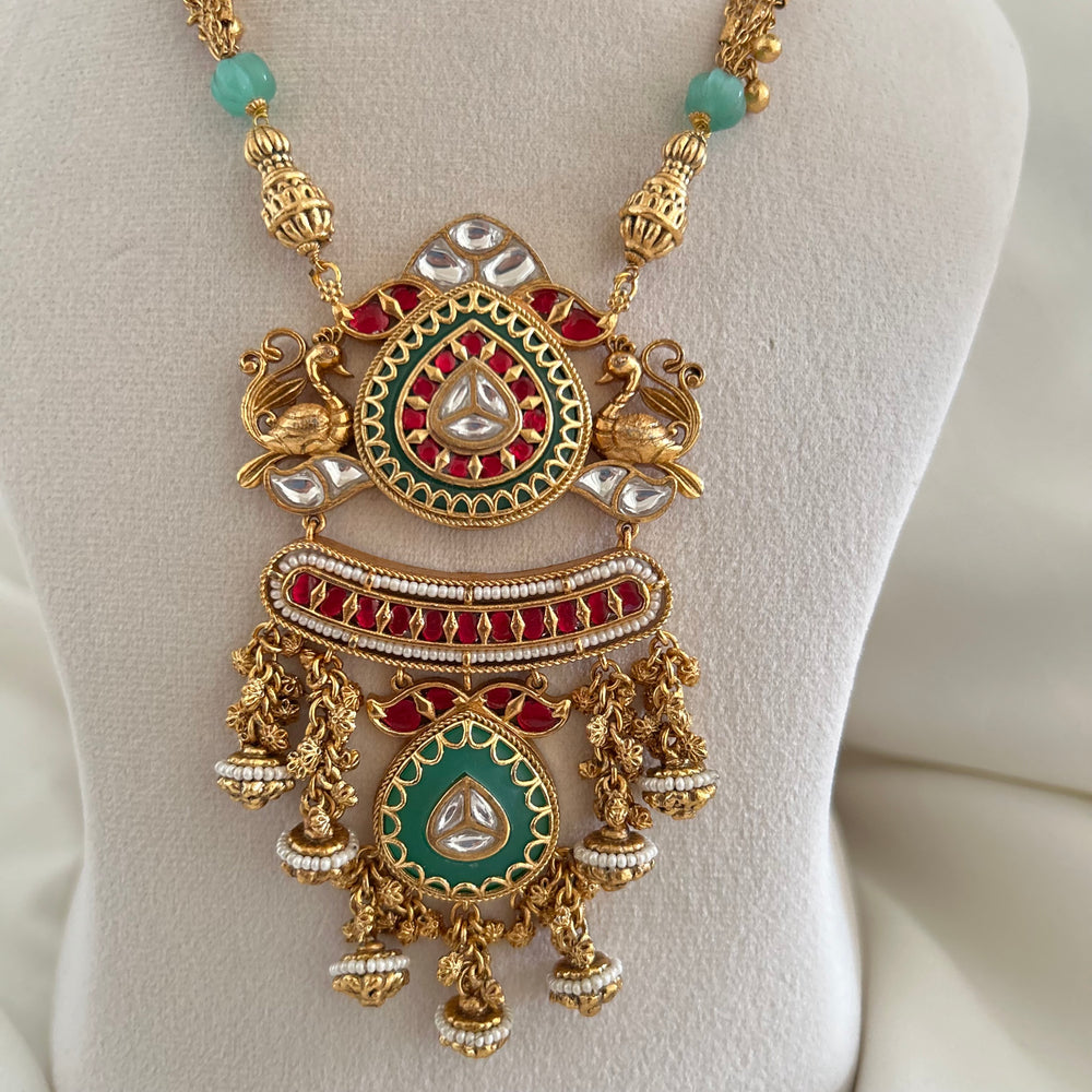 Heritage Temple Pendant Set