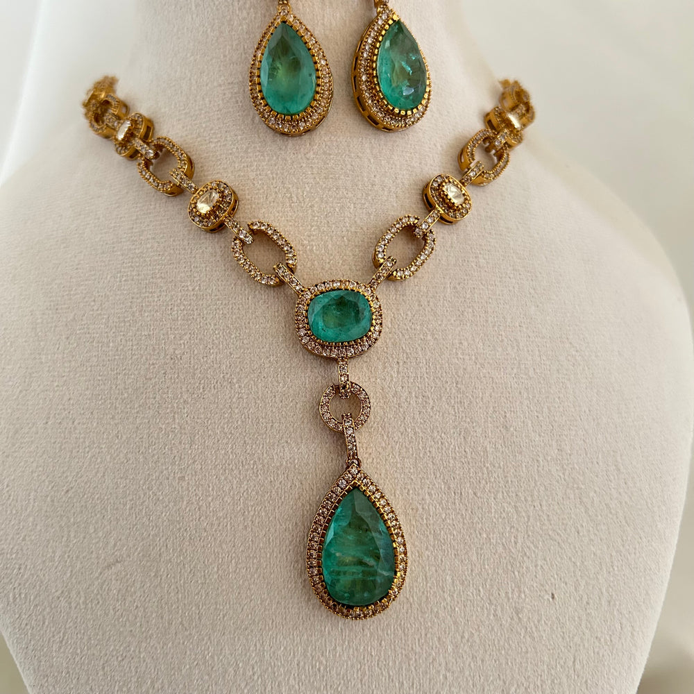 Antique Temple Necklace Set