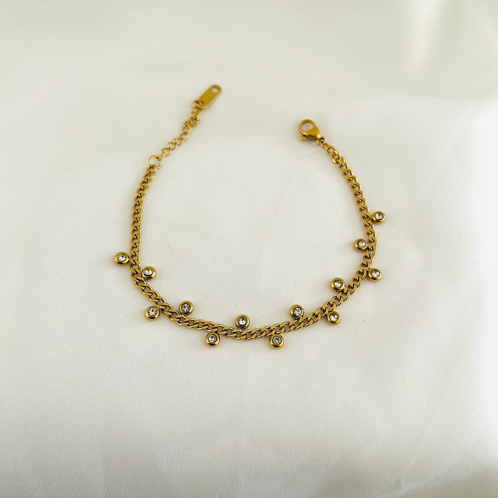 Diamond Station Bracelet