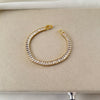 Rectangular Tennis Bracelet