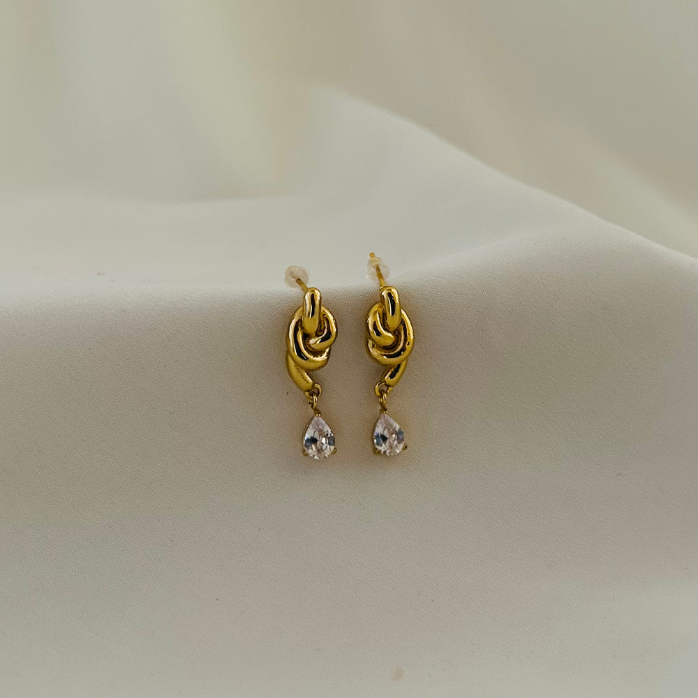 Knot Drop Earrings