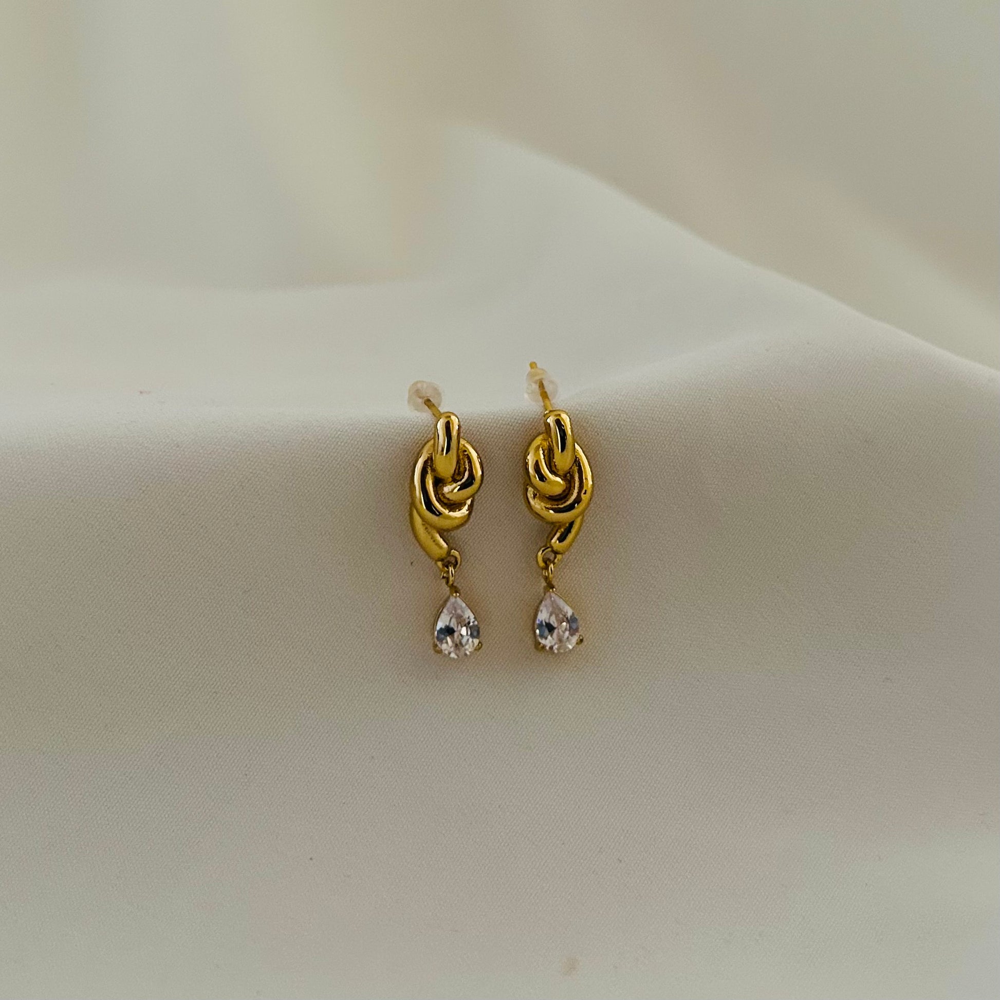Knot Drop Earrings