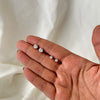 Solitaire Ball Back Studs