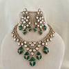 Emerald Moonlight Necklace Set