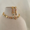 Floral Kundan Choker Set