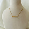 Gold Bar Necklace