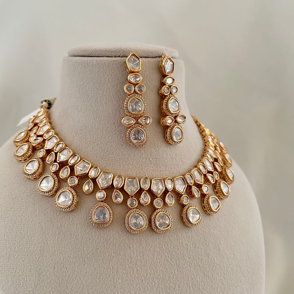 Grand Moissanite Choker Set