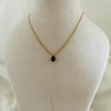 Drop Stone Pendent Necklace