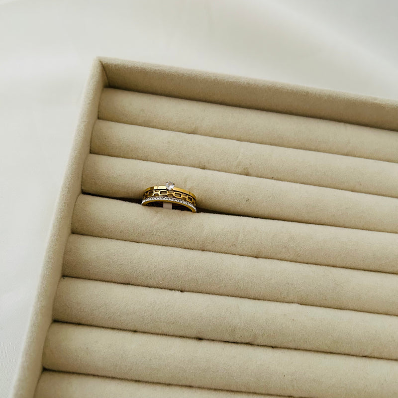 Royal Trinity Ring Set