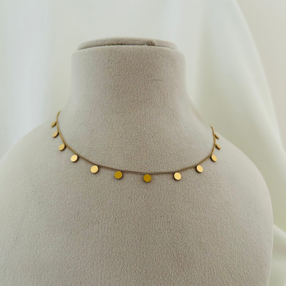 Round Charm Necklace