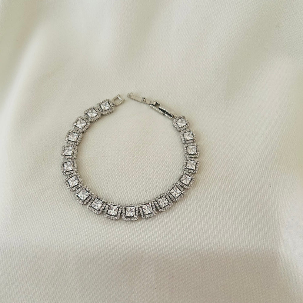 Radiant Square Tennis Bracelet