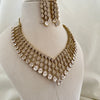 Crystal Cascade Necklace Set
