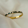 Aurea Enamel Bangle Bracelet