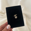 Crystal Blossom Adjustable Ring