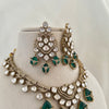 Emerald Moonlight Necklace Set