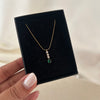 Celeste Teardrop Pendant Necklace