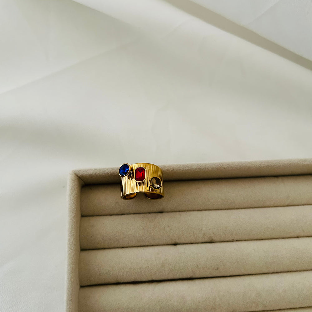 Trinity Gem Ring
