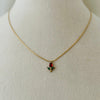 Mini Colourful Tulip Necklace