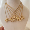 Studded Initial