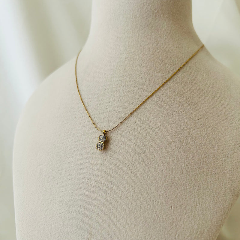 Vertical Diamond Necklace