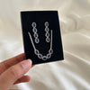 Sapphire Glow Tennis Necklace Set