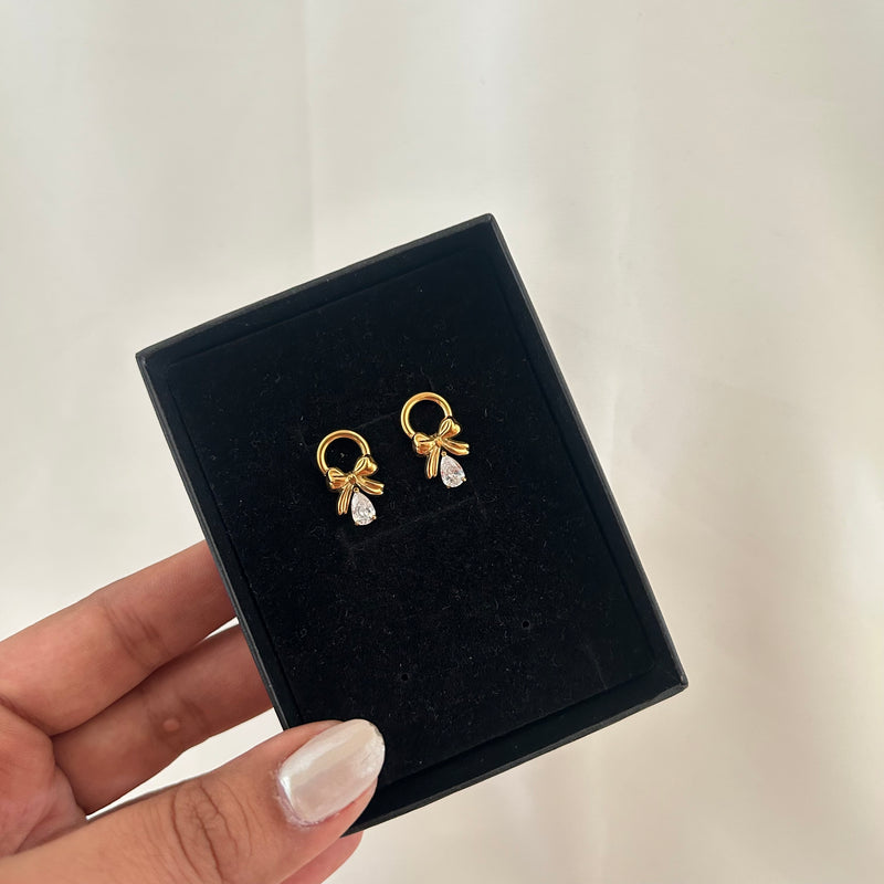 Lumi Bow Studs