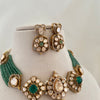 Emerald Beaded Statement Choker