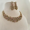 Floral Crystal Necklace Set