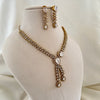 Crystal Drop Necklace Set