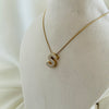 Studded Initial