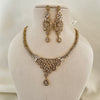 Diamond Finish Necklace Set