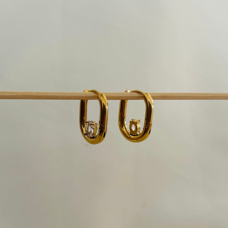 Solo Stud Hoops