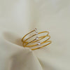 Aurora Spiral Crystal Bangle