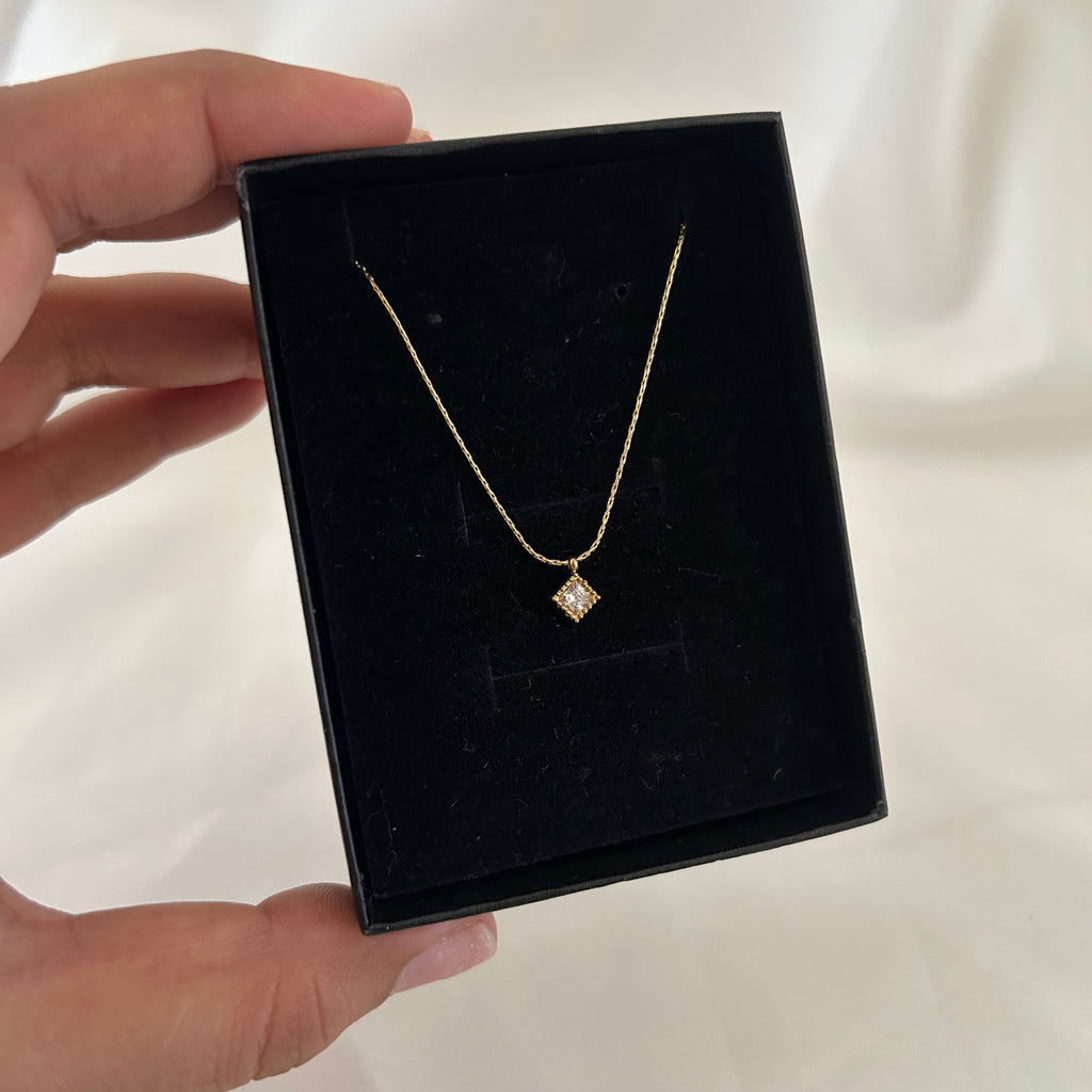Mini Square Necklace