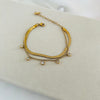 Serena Double-Layer Crystal Bracelet