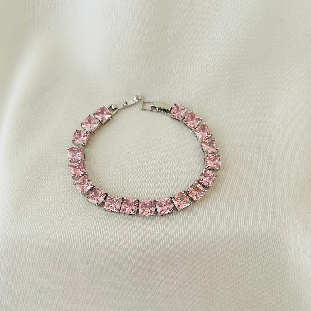 Blush Princess Tennis Bracelet