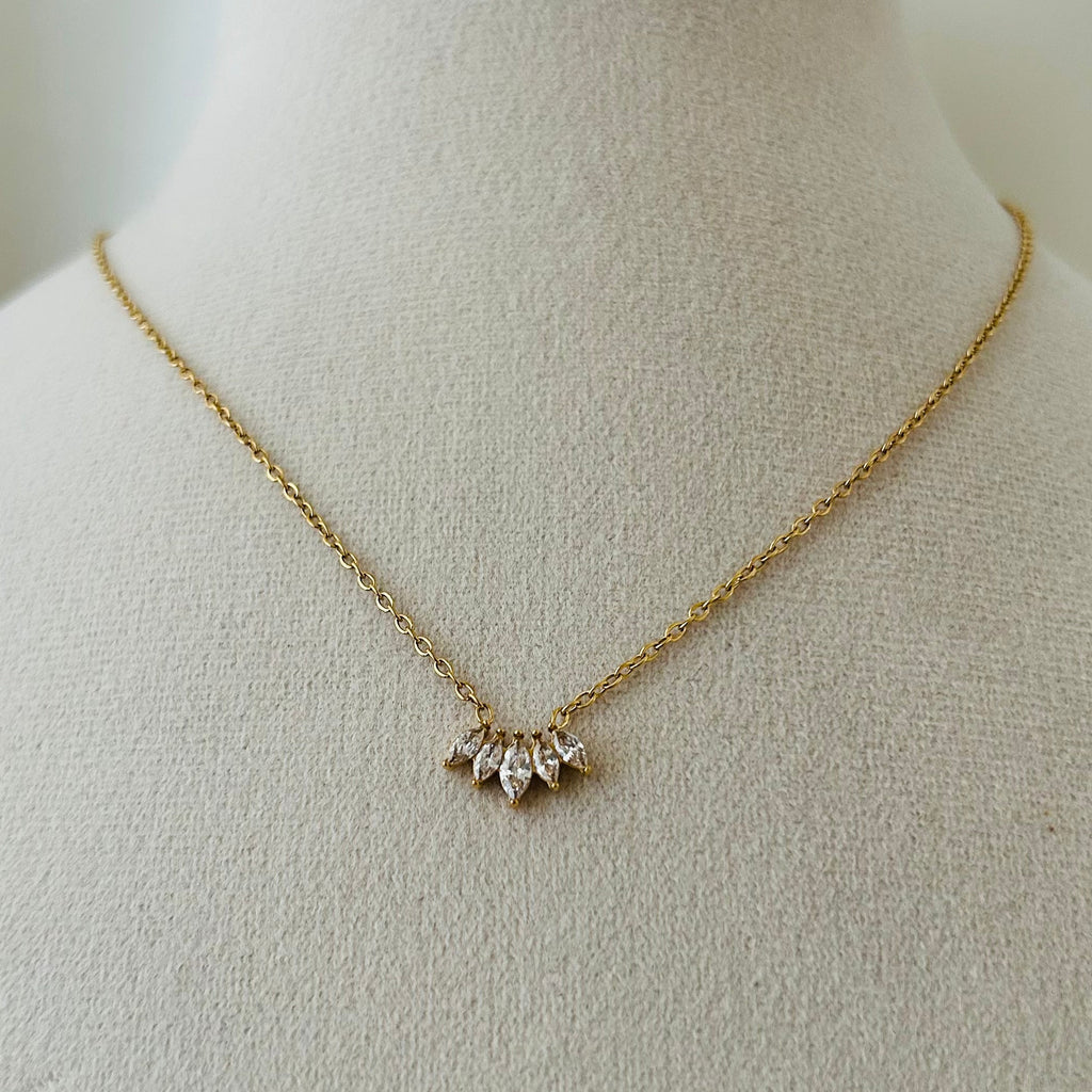 Mini Crown Necklace
