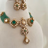 Emerald Beaded Statement Choker