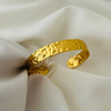 Celeste Hammered Cuff Bracelet