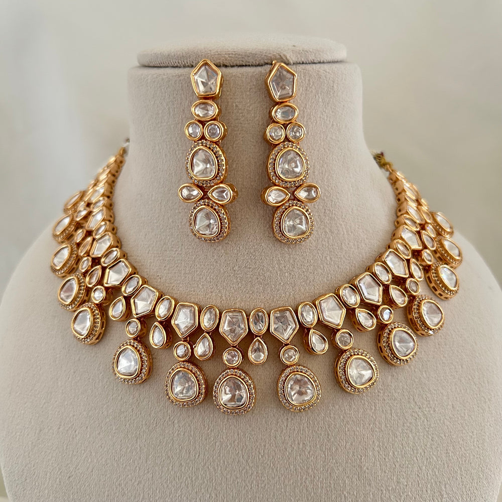 Grand Moissanite Choker Set