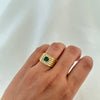 Emerald Glow Ring