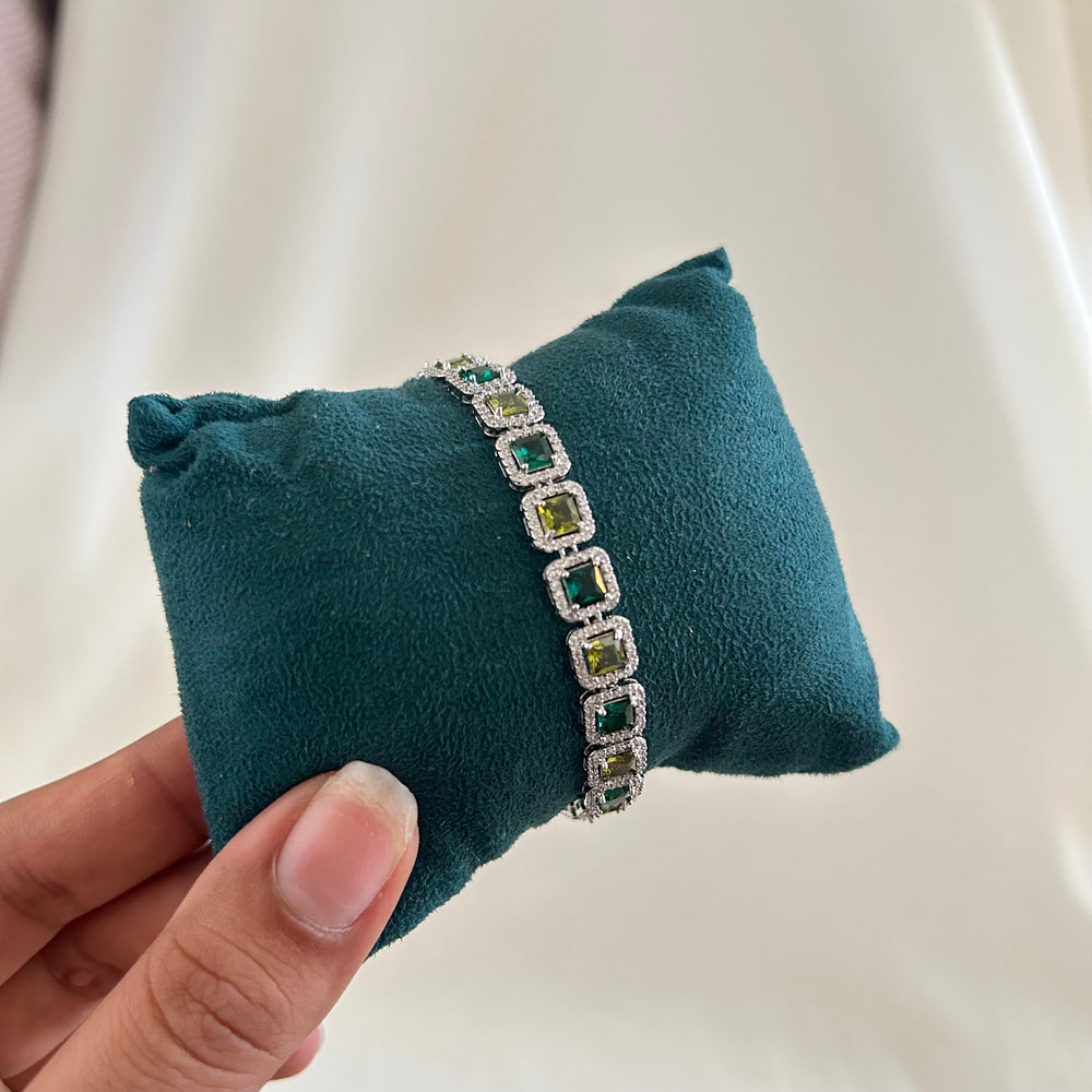 Emerald Royale Tennis Bracelet