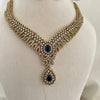 Sapphire Victorian Necklace Set