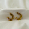 Spiral Hoop Earring
