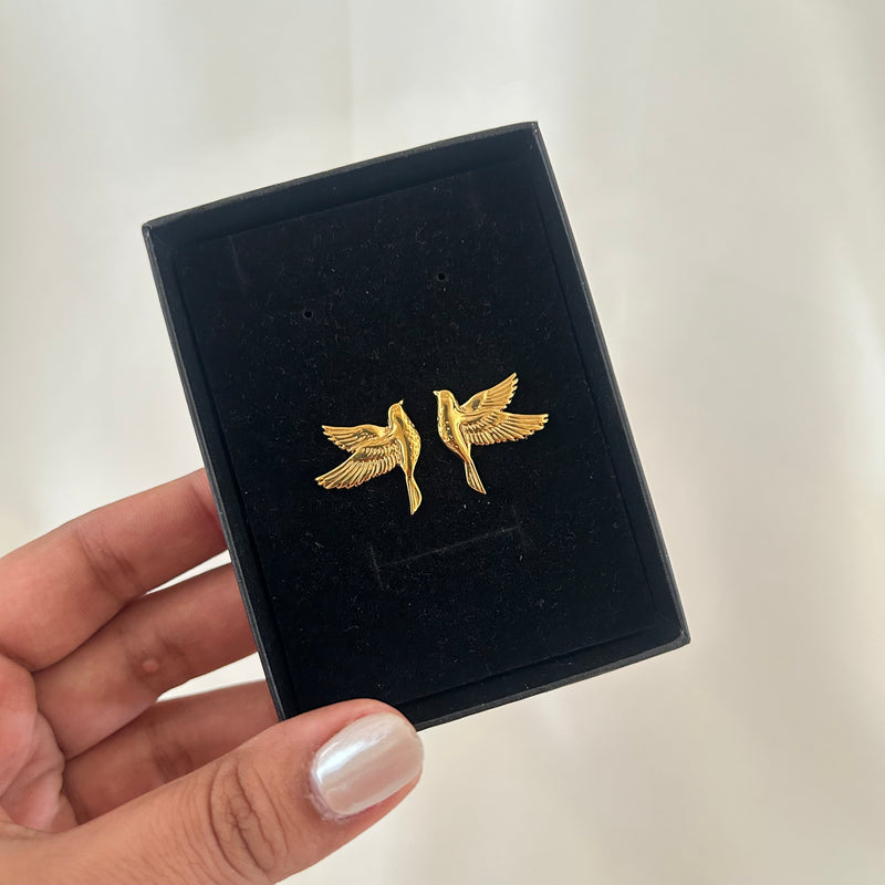 Aurelia Bird Studs
